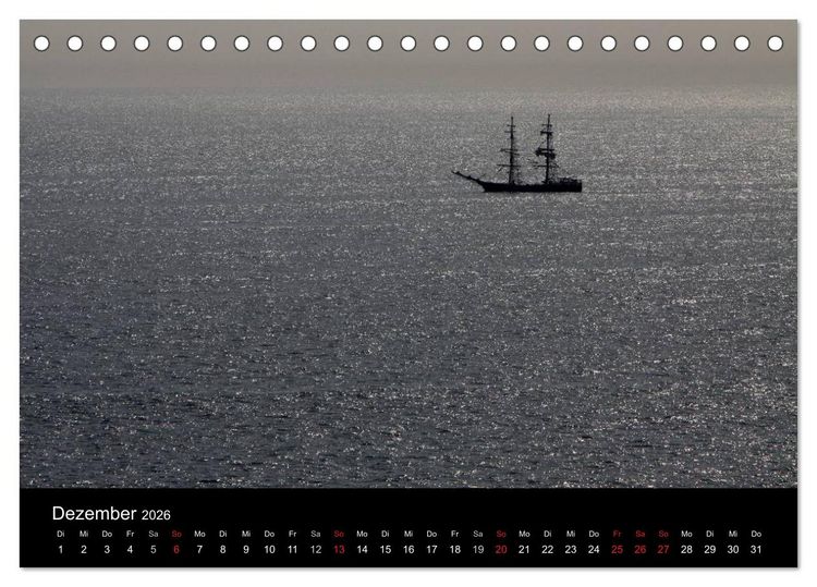 Produktbild: Helgoland (Tischkalender 2026 DIN A5 quer), CALVENDO Monatskalender