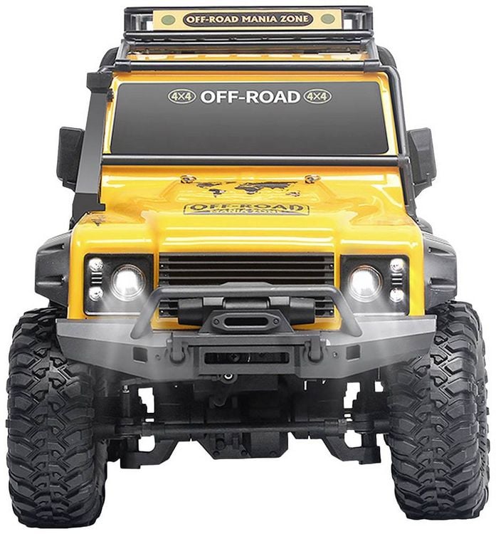 Produktbild: Amewi Dirt Climbing SUV Safari Brushed 1:10 RC Modellauto Elektro Crawler Allradantrieb (4WD) RtR 2,4 GHz Inkl. Akku und Ladeger&auml;t, mit Lichteffekt,