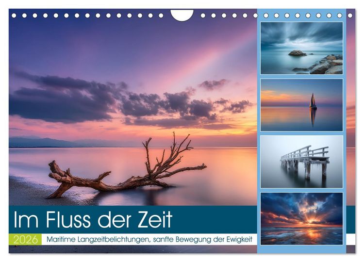 Produktbild: Im Fluss der Zeit (Wandkalender 2026 DIN A4 quer), CALVENDO Monatskalender