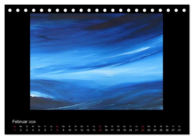 Produktbild: Kunstkalender von Michaela Nagel (Tischkalender 2026 DIN A5 quer), CALVENDO Monatskalender