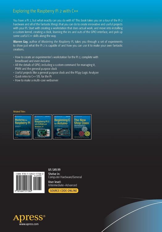 Produktbild: Exploring the Raspberry Pi 2 with C++