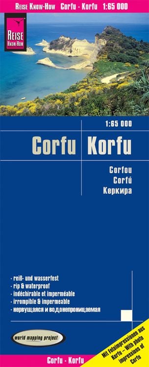 Bild vom Artikel Reise Know-How Landkarte Korfu / Corfu 1:65.000 vom Autor Reise Know-How Verlag Peter Rump