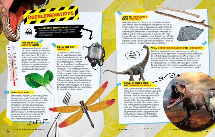 Produktbild: SURVIVAL GUIDE. Wie überlebst du im Zeitalter der DINOSAURIER!