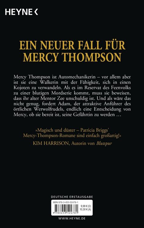 Produktbild: Spur der Nacht / Mercy Thompson Band 3