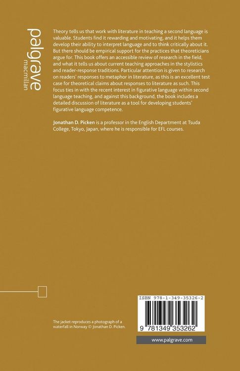 Produktbild: Literature, Metaphor and the Foreign Language Learner