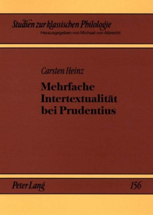 Produktbild: Mehrfache Intertextualit&auml;t bei Prudentius
