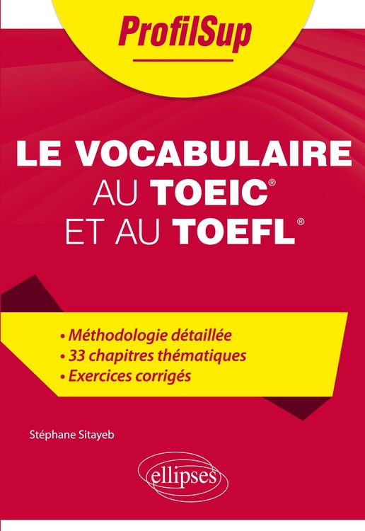 Produktbild: Le vocabulaire au TOEIC et au TOEFL