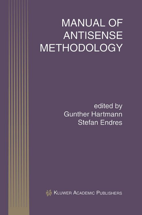 Produktbild: Manual of Antisense Methodology