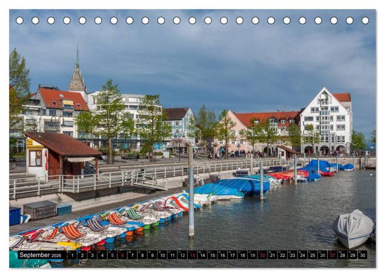 Produktbild: Kulturlandschaft Bodensee - Teil II (Tischkalender 2026 DIN A5 quer), CALVENDO Monatskalender