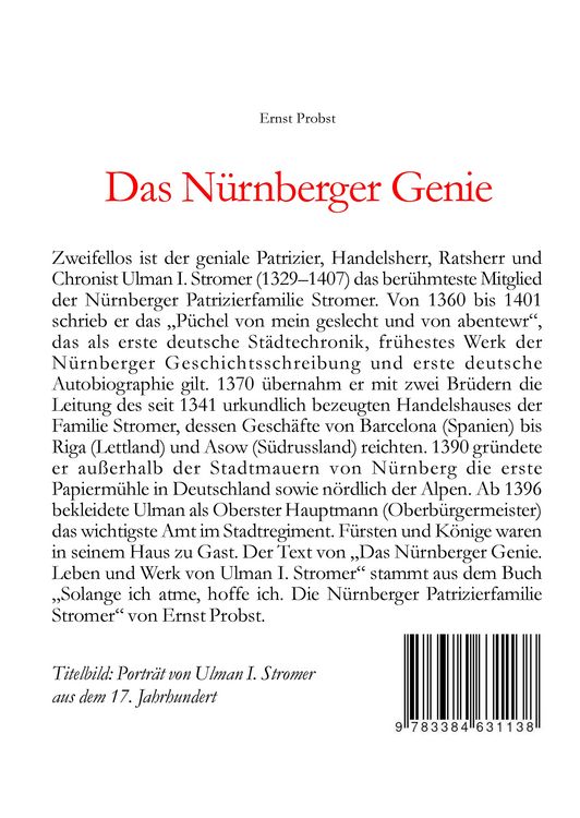 Produktbild: Das N&uuml;rnberger Genie