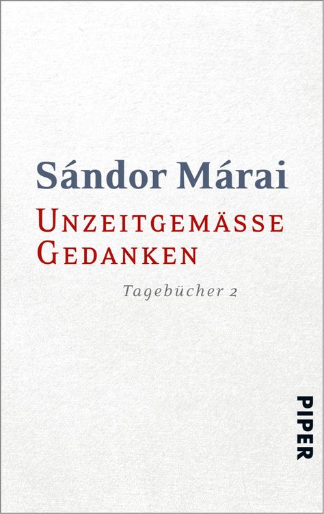 Produktbild: Unzeitgem&auml;&szlig;e Gedanken