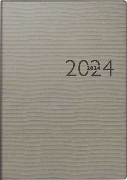 Produktbild: BuchkalenderStudioplan grau 1W/2S