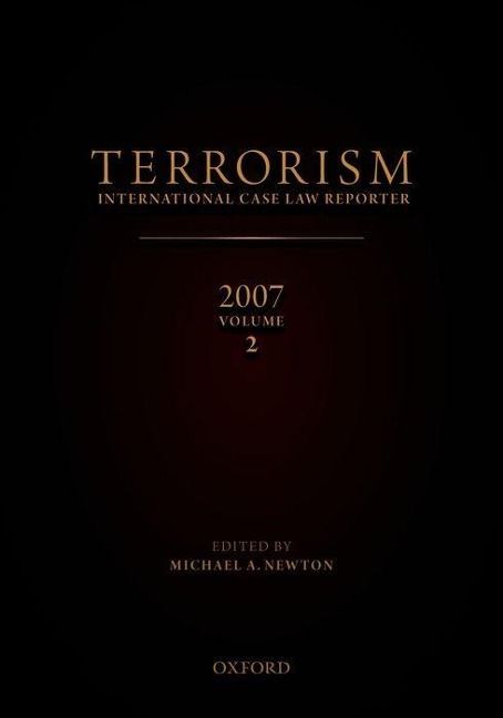 Produktbild: Terrorism Intl Case Law Report