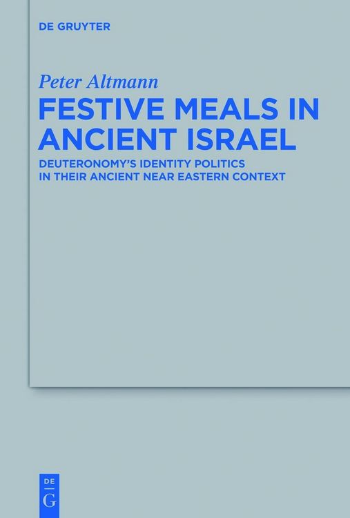 Produktbild: Festive Meals in Ancient Israel