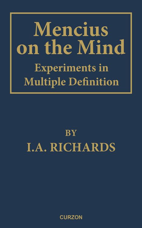 Produktbild: Mencius on the Mind