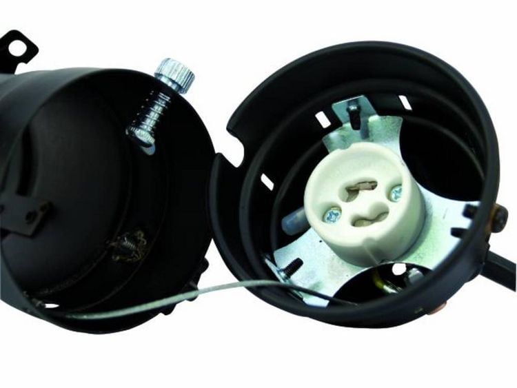 Produktbild: Eurolite PAR-16 Spot GU-10 Halogen-PAR-Scheinwerfer Schwarz