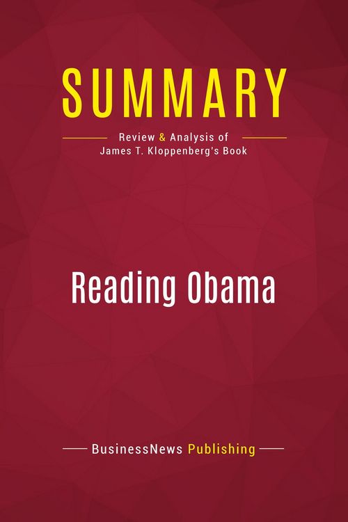 Produktbild: Summary: Reading Obama