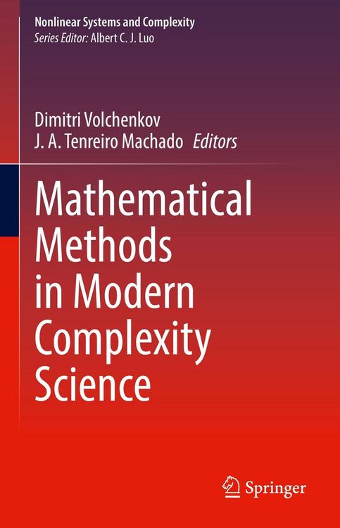 Produktbild: Mathematical Methods in Modern Complexity Science