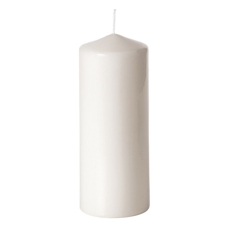 Stumpenkerze ivory 80x200mm kaufen