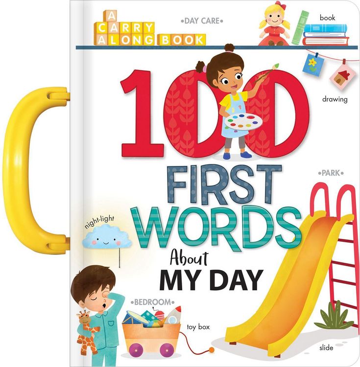 Produktbild: My First 100 Words: A Day in the Life of a Toddler Board Book for Babies and Toddlers Early Learning Words for Ages 2-3