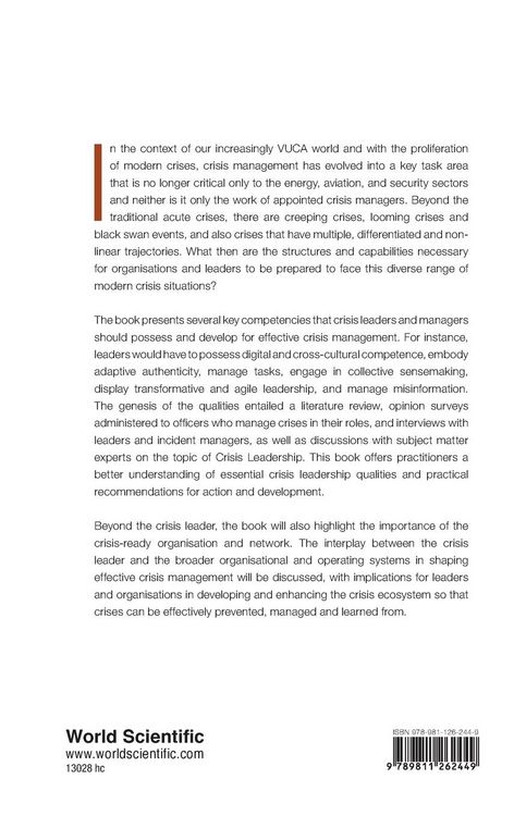 Produktbild: Crisis Leadership