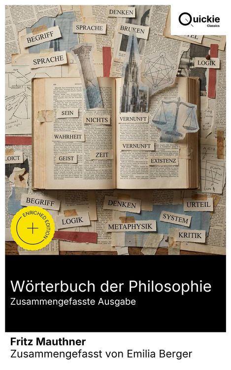 Produktbild: W&ouml;rterbuch der Philosophie (Zusammengefasste Ausgabe)