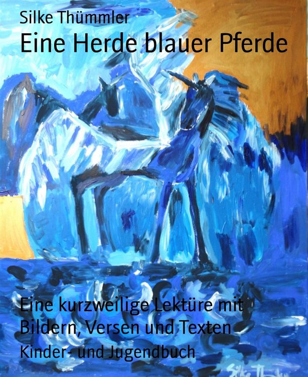 Produktbild: Eine Herde blauer Pferde