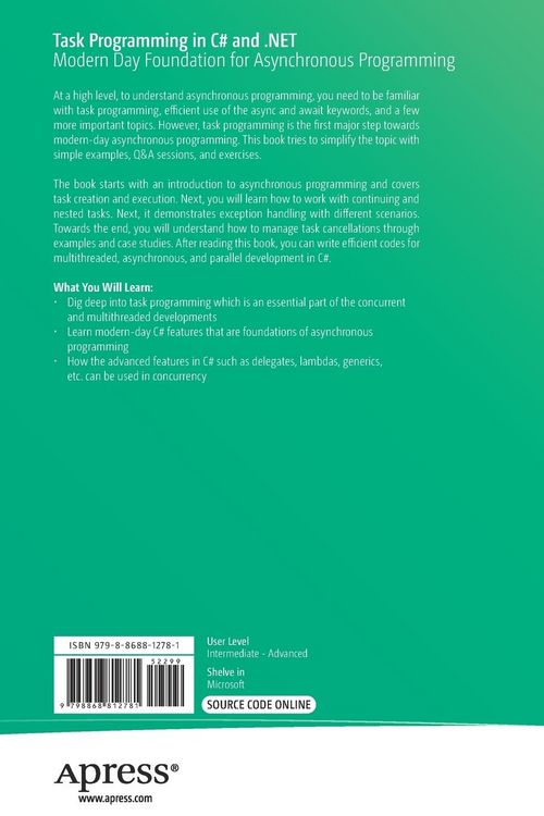 Produktbild: Task Programming in C# and .NET