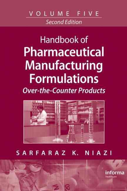 Produktbild: Niazi, S: Handbook of Pharmaceutical Manufacturing Formulati