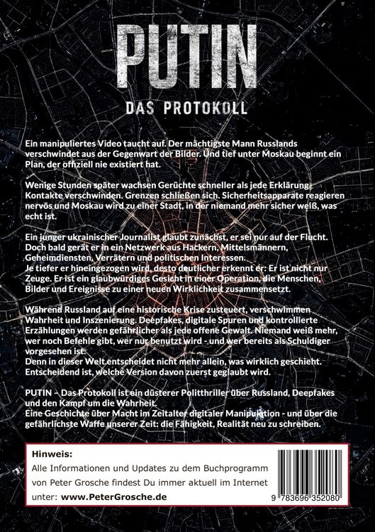 Produktbild: PUTIN - Das Protokoll
