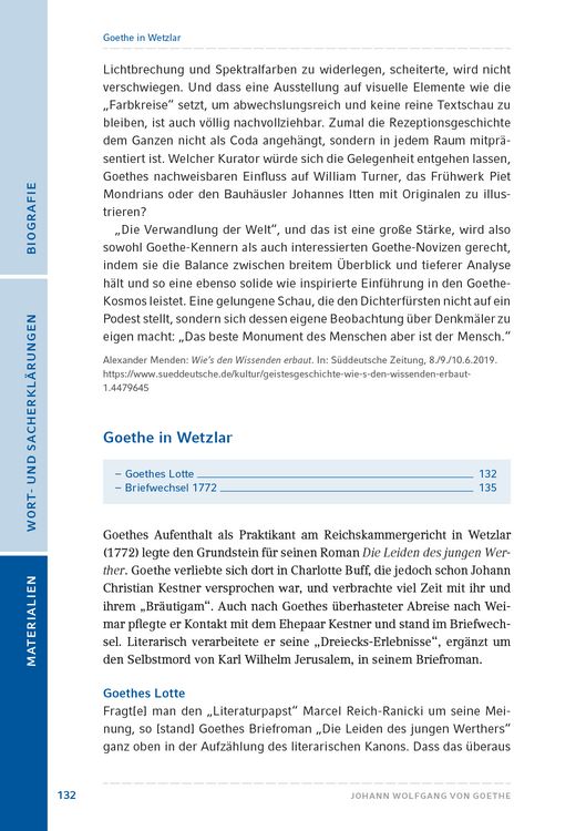 Produktbild: Die Leiden des jungen Werther