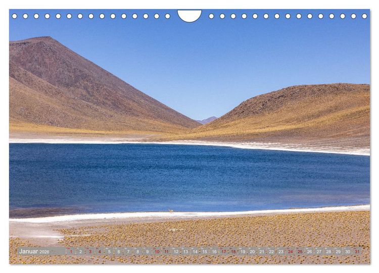 Produktbild: Chile - S&uuml;damerikas Geheimtipp im Farbrausch (Wandkalender 2026 DIN A4 quer), CALVENDO Monatskalender