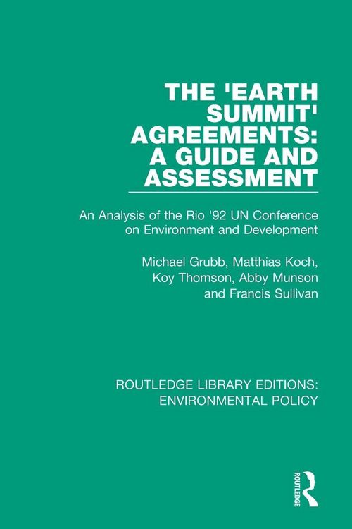 Produktbild: The 'Earth Summit' Agreements