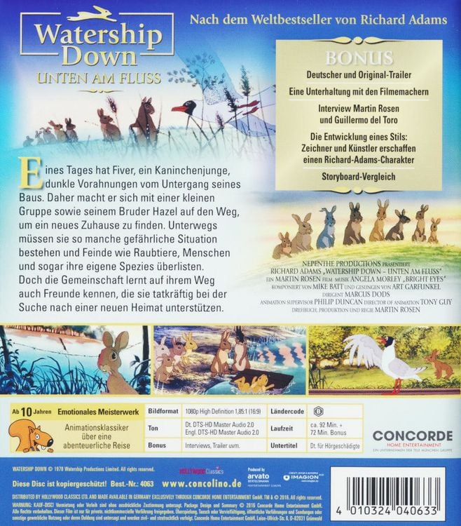 Produktbild: Watership Down - Unten am Fluss