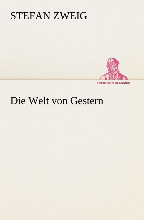 Produktbild: Die Welt von Gestern