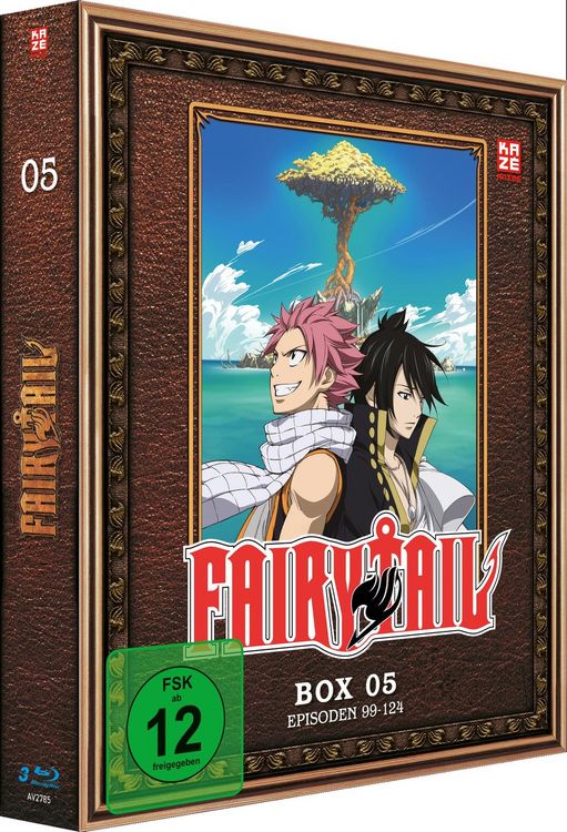 Produktbild: Fairy Tail - TV-Serie - Box 5 (Episoden 99-124) [4 DVDs]