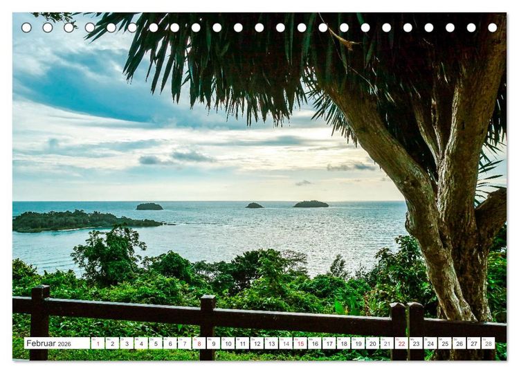 Produktbild: Thailand Koh Chang (Tischkalender 2026 DIN A5 quer), CALVENDO Monatskalender