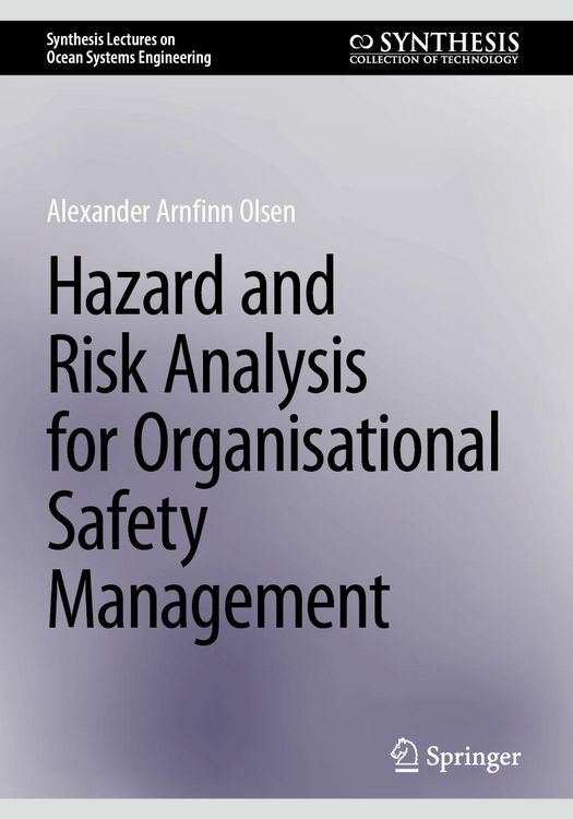 Produktbild: Hazard and Risk Analysis for Organisational Safety Management