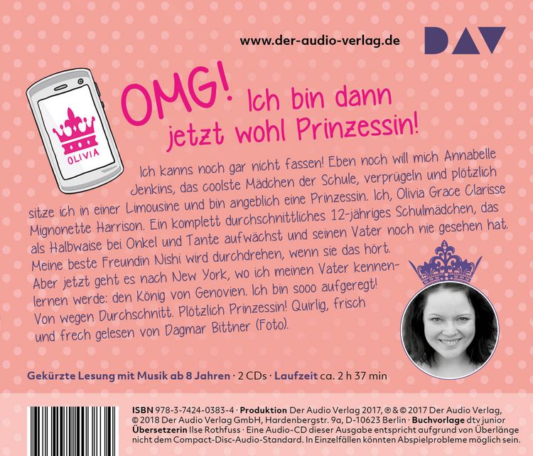 Produktbild: Ich bin dann mal Prinzessin &ndash; Teil 1