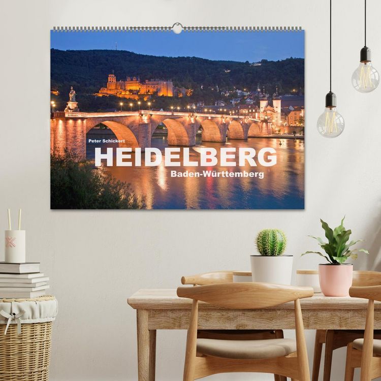 Produktbild: Heidelberg - Baden-W&uuml;rttemberg (Wandkalender 2026 DIN A2 quer), CALVENDO Monatskalender