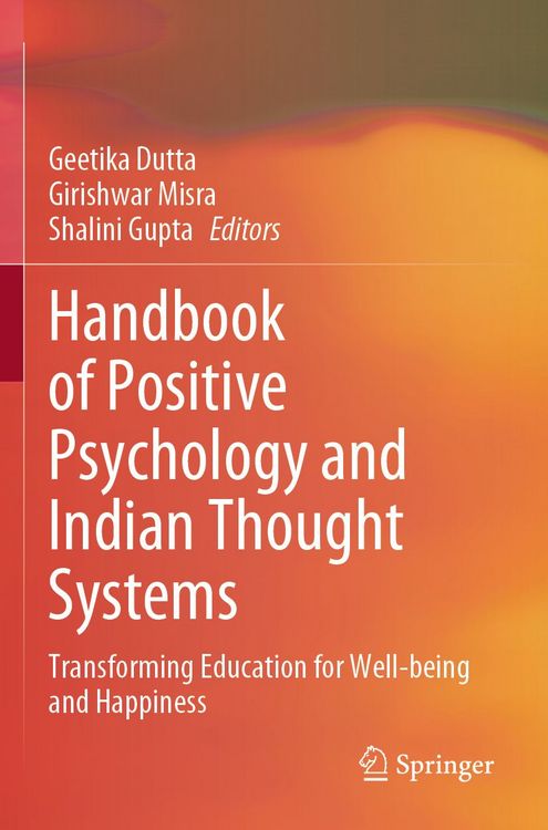 Produktbild: Handbook of Positive Psychology and Indian Thought Systems