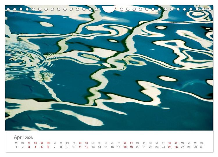 Produktbild: Aqua 2026 Fotografien von Mio Schweiger (Wandkalender 2026 DIN A4 quer), CALVENDO Monatskalender