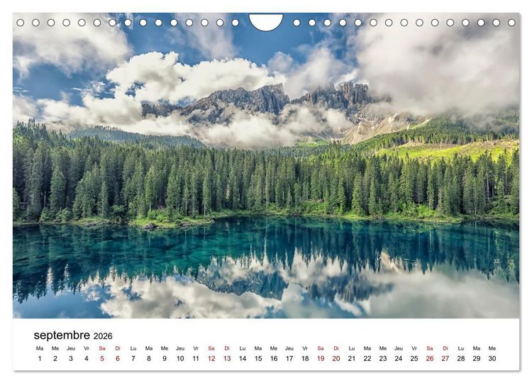 Produktbild: Merveilleuse Italie (Calendrier mural 2026 DIN A4 vertical), CALVENDO calendrier mensuel