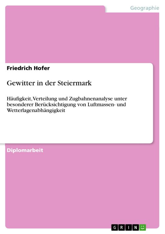 Produktbild: Gewitter in der Steiermark