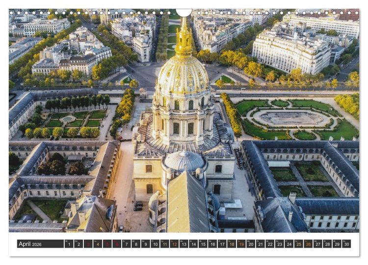 Produktbild: Bonjour Paris (Wandkalender 2026 DIN A3 quer), CALVENDO Monatskalender