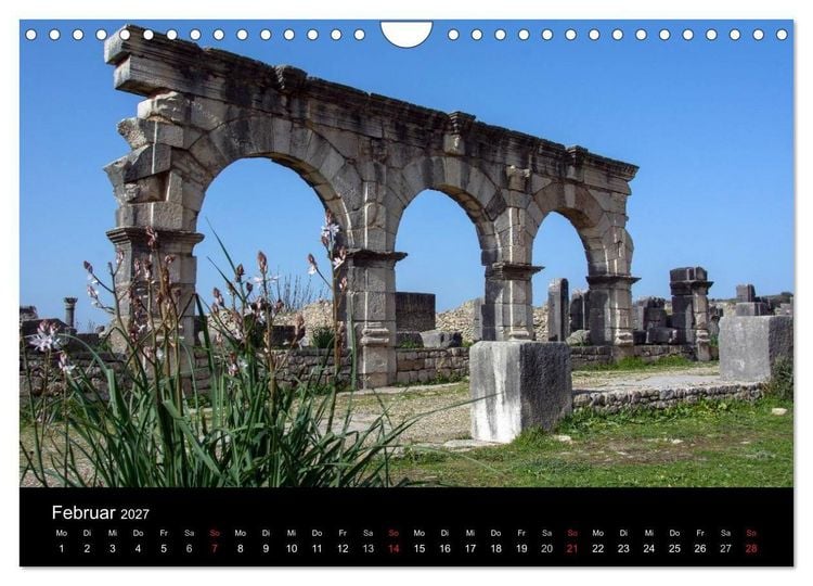 Produktbild: Marokko - Bilder einer Rundreise (Wandkalender 2027 DIN A4 quer), CALVENDO Monatskalender