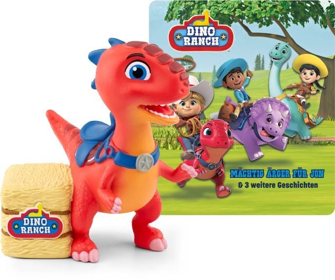 Produktbild: Content-Tonie: Dino Ranch - M&auml;chtig &Auml;rger f&uuml;r Jon & 3 weitere Abenteuer