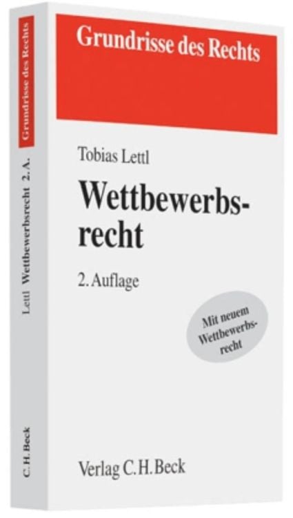 Bild vom Artikel Wettbewerbsrecht vom Autor Tobias Lettl
