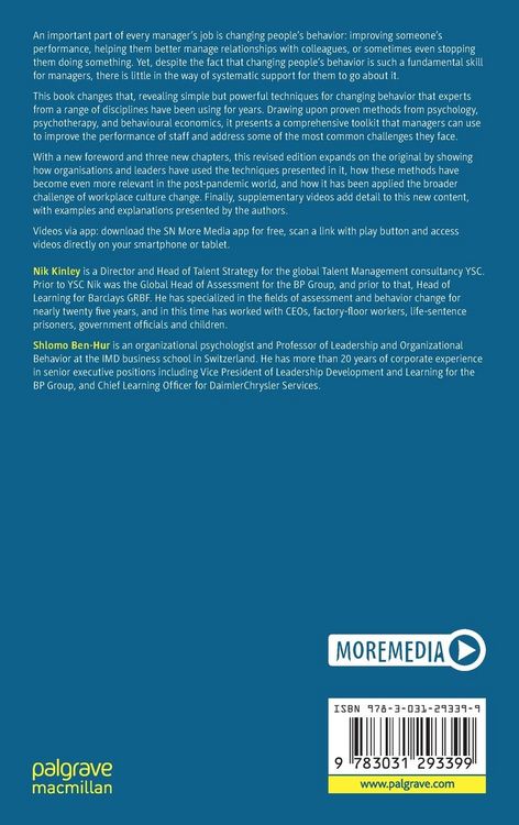 Produktbild: Changing Employee Behavior