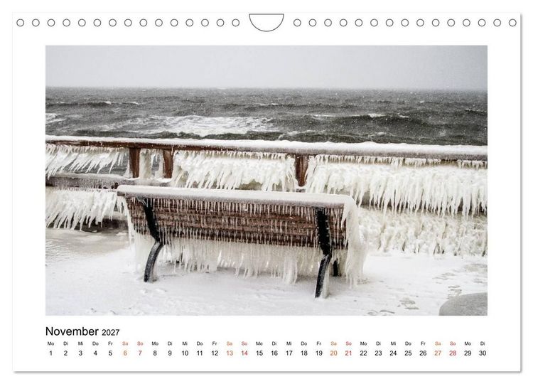 Produktbild: Bezauberndes Usedom (Wandkalender 2027 DIN A4 quer), CALVENDO Monatskalender